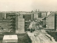 Zvonimirova ulica 1930. godine (Foto Vladimir Horvat) sepija